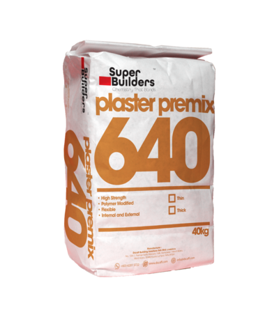 Plaster Premix 640 Superbuilders